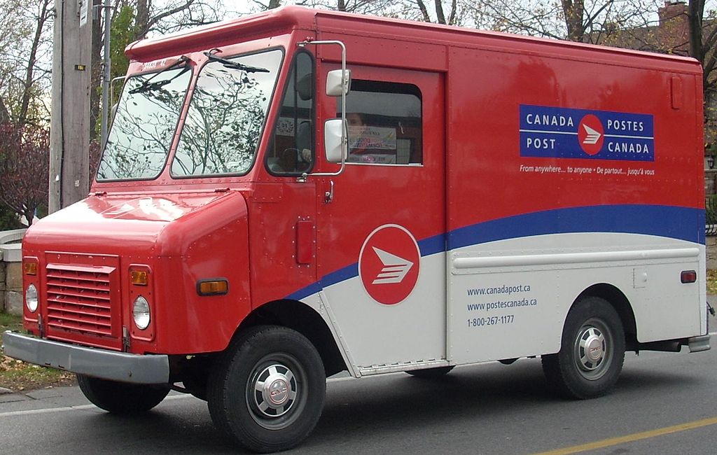 Canada Post Van