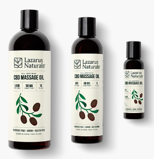 Lazarus_CBD Massage Oil