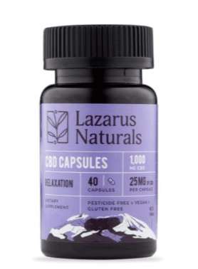 Lazarus Naturals CBD Capsules